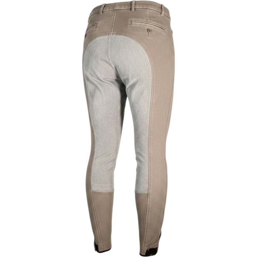 Vequi Womens Comfort Equestrian Riding Pants 12/14, EU 42 Taupe Full Seat
